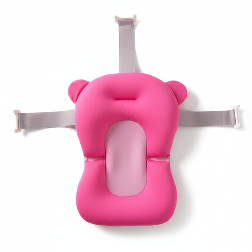 Baby anti-slip bath tub pillow pad - Pink