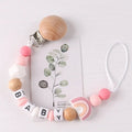 💌Beach clip silicone pacifier chain